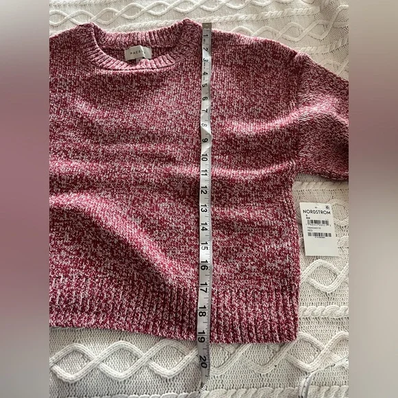 New! Pacsun Mauve Knit Long Sleeve Knit Sweater Women’s size Small - Picture 9 of 12